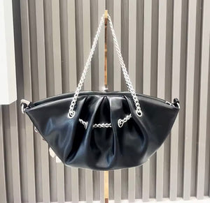 Black ZIP IT CHARM PURSE Rock and Roll