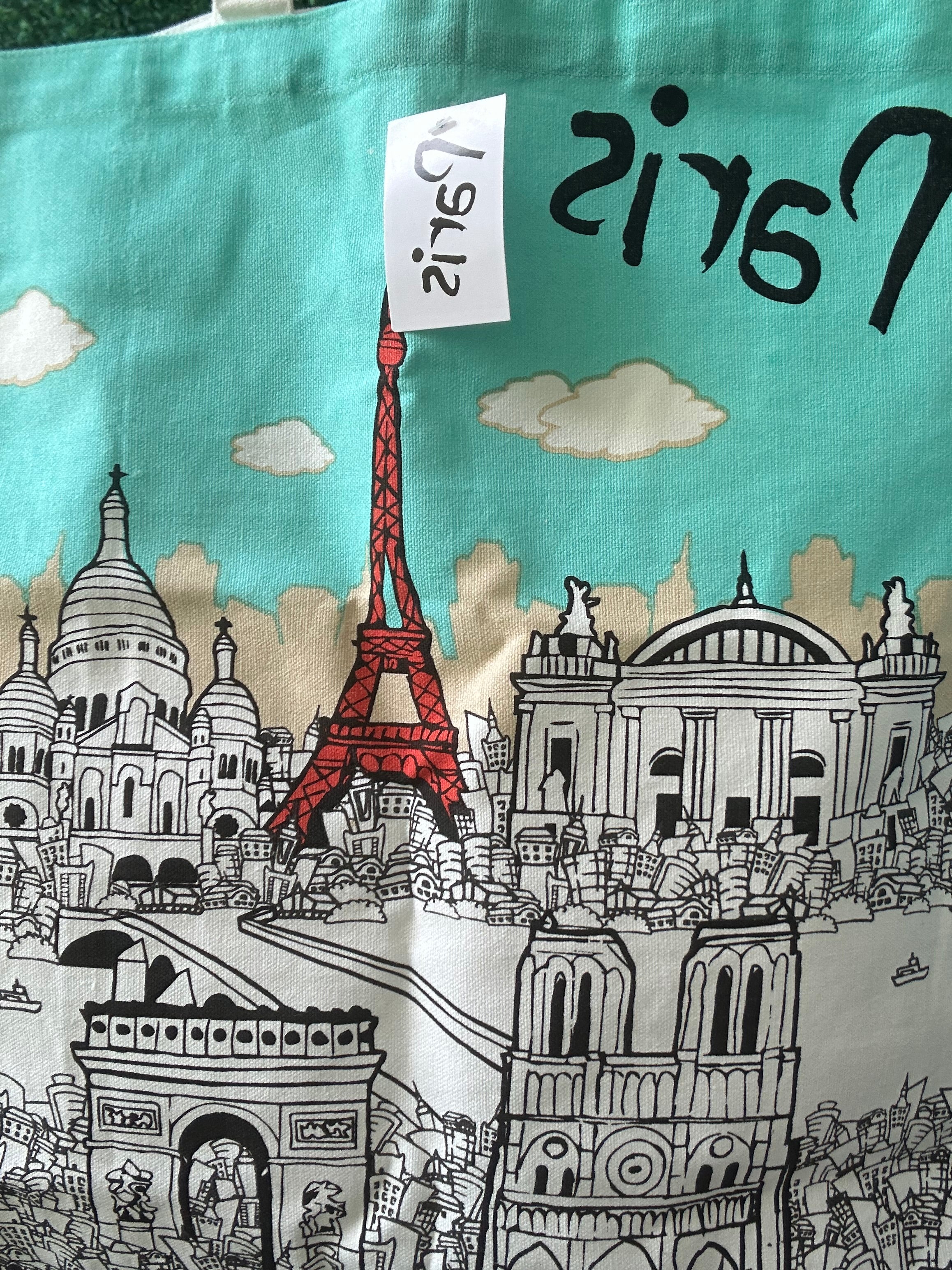 NWT  PARIS 2024 limited edition canvas handle bag