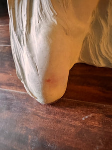 AUSTIN FISHER HORSE AND GIRL AUSTIN FISHER SCULPTURE SIGNED 1986 (LARGE)