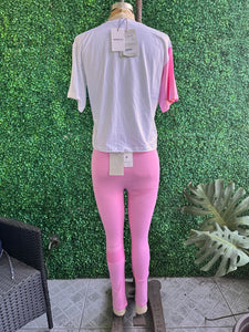 Emilio Pucci Pink Leggings Pajama Set – Girls Juniors – NWT (Farfetch) size 14