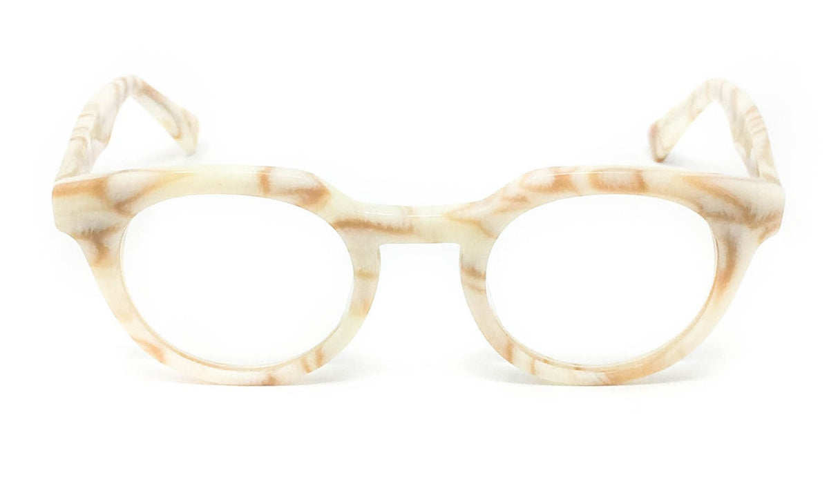 Vintage Italian Design Marble Acetate Readers