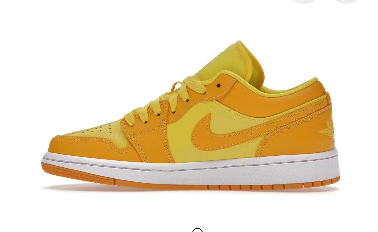 Jordan 1 Low Yellow Strike (Women's) Size: US W 7W