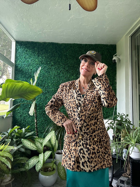 Bloomingdales discount leopard coat