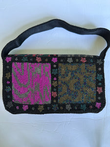 Vintage beaded patchwork Star purse Mini Fashion