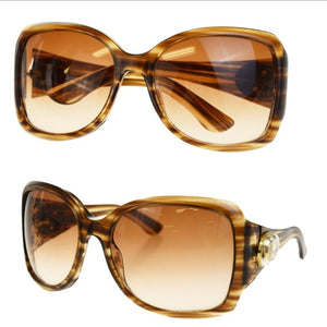 Authentic Vintage Gucci tortoise shell GG sunglasses 2938s
