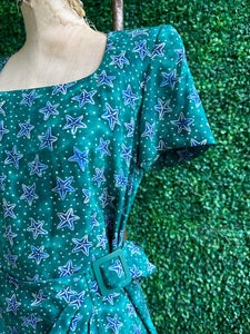Vintage 90s Liz Claiborne StarFish Pattern Silk Wrap Dress Size 8 Cougar Vintage Shop Vintage 90s Liz Claiborne StarFish Pattern Silk Wrap Dress Size 8 Cougar Vintage Shop