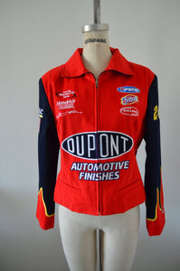 Womens Chase Authentic Nascar Jeff Gordon #24 Jh Design Dupont Nascar Twill Racing Jacket
