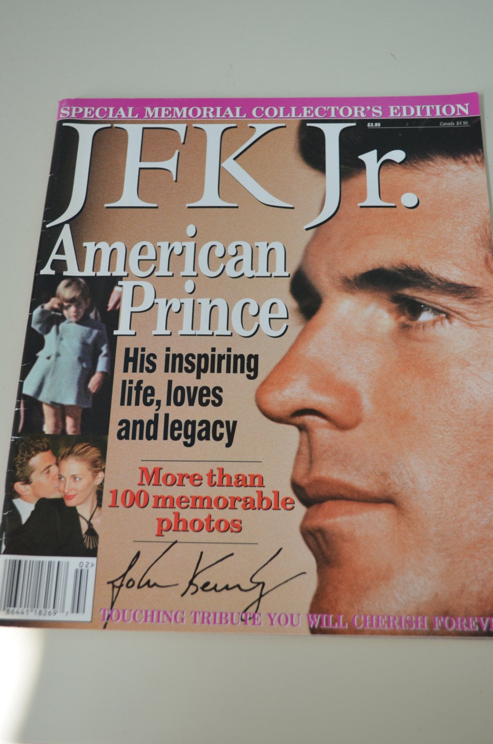 Jfk Jr. American Prince Special Memorial Collector's Edition Magazine