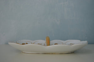 Antique Japanese Double Sided Candy Dish