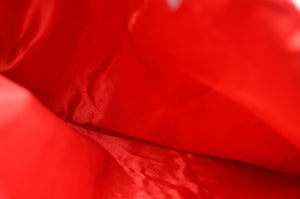 Moyna Red Sequins Tote Bag Handbag Top Handle Handmade Bohemian Fashion Style