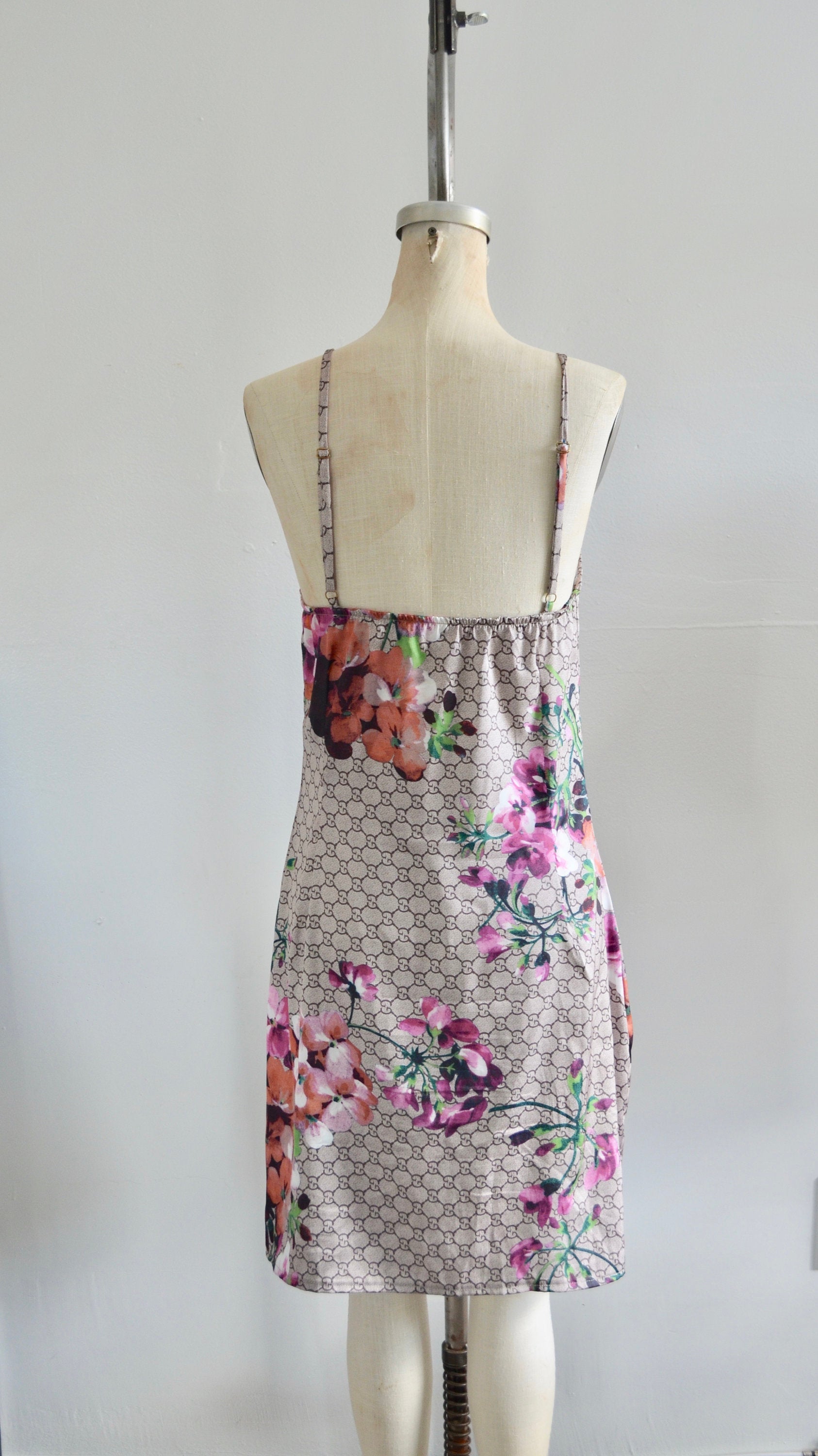 Gg Cami Brand Silk Camisole Slip Dress Inspired Designer Style Reworked PIece