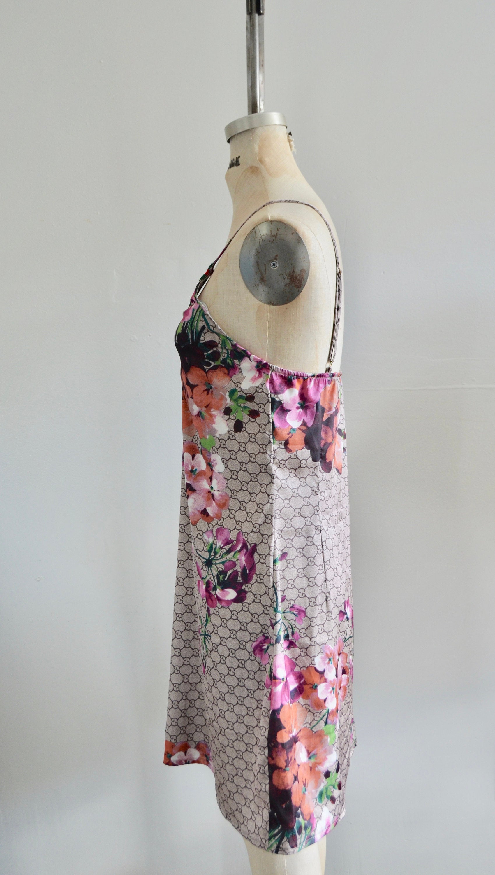Gg Cami Brand Silk Camisole Slip Dress Inspired Designer Style Reworked PIece