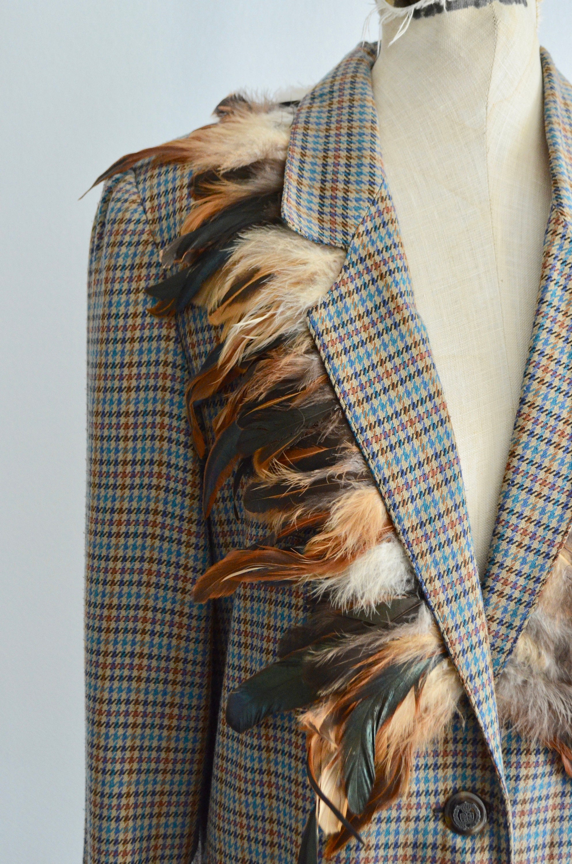 Annie houndstooth structured blazer – FHB