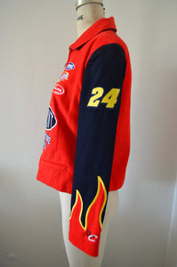 Womens Chase Authentic Nascar Jeff Gordon #24 Jh Design Dupont Nascar Twill Racing Jacket